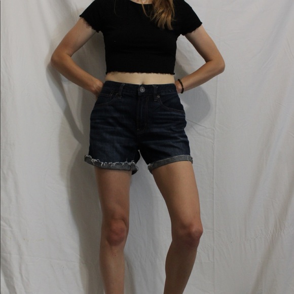 *SOLD* American Eagle Tomgirl Midi Shorts Size 6 - Picture 2 of 7